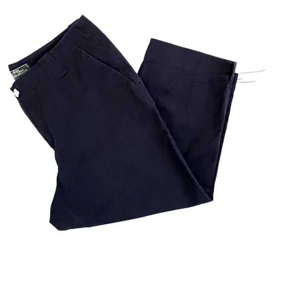 Ralph Lauren Women's Blue Capri Lightweight Pants Size 8P - Picture 7 of 12